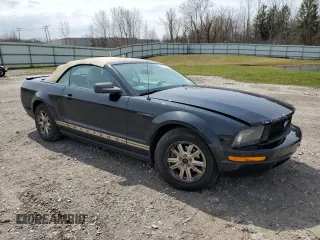 2007 Ford Mustang Deluxe with VIN 1ZVFT84N875365994, listed as a Copart auction lot 53210965 with 170,112 mi miles and Salvage Title. Bid and sale history available at carsss.com. Image 4.