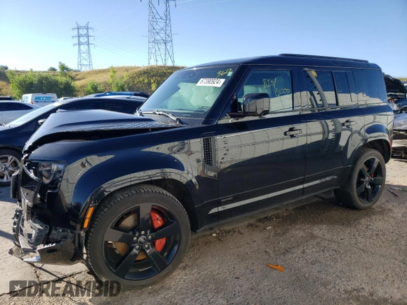 2023 Land Rover Defender X z VIN SALEXEEU2P2132064, wystawiony jako Copart lot #67390924 z przebiegiem 14 946 mil mil oraz Szkoda całkowita • Salvage title. Historia ofert i sprzedaży dostępna na DreamBid. Obrazek 1.