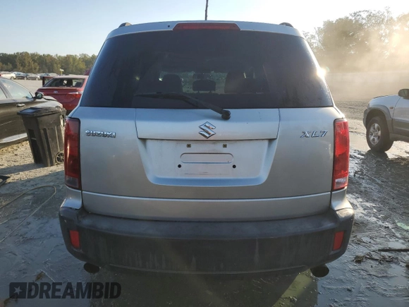2007 Suzuki XL7 with VIN 2S3DB117476127947, listed as a Copart auction lot 74905504 with 136,091 mi miles and Salvage title. Bid and sale history available at DreamBid. Image 6.