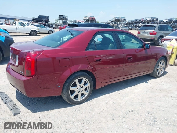 2003 Cadillac CTS with VIN 1G6DM57N830116350, listed as a IAAI auction lot 42160766 with 83,938 mi miles. Bid and sale history available at carsss.com. Image 4.