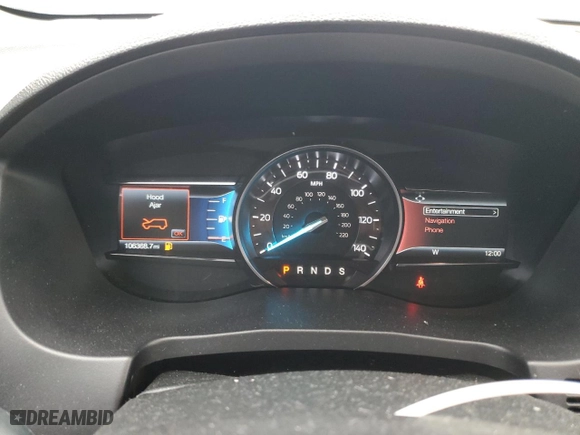 2018 Ford Explorer Limited with VIN 1FM5K7FH3JGA54953, listed as a Copart auction lot 43580475 with 106,368 mi miles and Salvage Title. Bid and sale history available at carsss.com. Image 9.