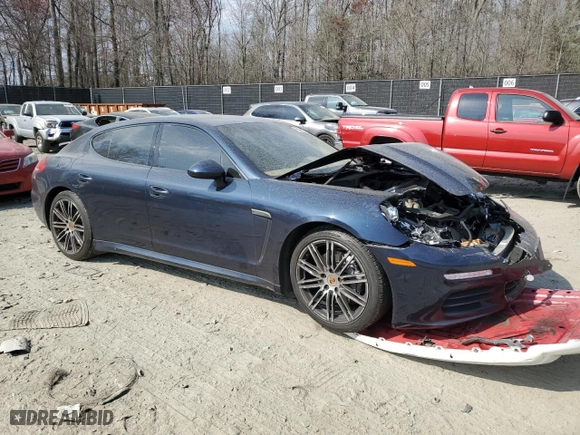 2015 Porsche Panamera 4 with VIN WP0AA2A78FL007374, listed as a Copart auction lot 45906263 with 121,659 mi miles. Bid and sale history available at carsss.com. Image 4.