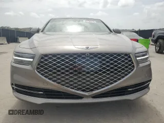 2021 Genesis G90 Ultimate z VIN KMTF54PH0MU085193, wystawiony jako Copart lot #59753175 z przebiegiem 27 934 mil mil oraz Szkoda całkowita • Salvage title. Historia ofert i sprzedaży dostępna na DreamBid. Obrazek 5.