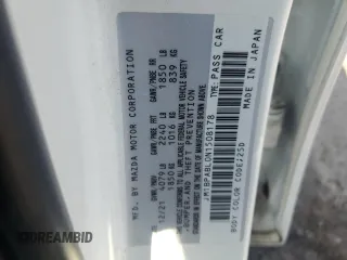 2022 Mazda 3 Select with VIN JM1BPABL0N1508178, listed as a Copart auction lot 63181305 with 41,119 mi miles and Salvage title. Bid and sale history available at DreamBid. Image 13.