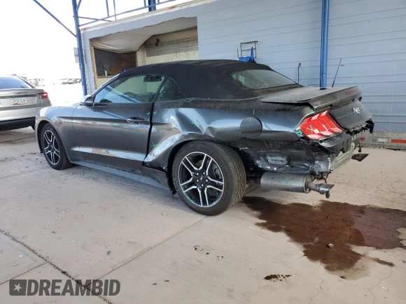 2018 Ford Mustang EcoBoost Premium with VIN 1FATP8UH9J5129484, listed as a Copart auction lot 71384364 with 100,685 mi miles and Salvage title. Bid and sale history available at DreamBid. Image 2.