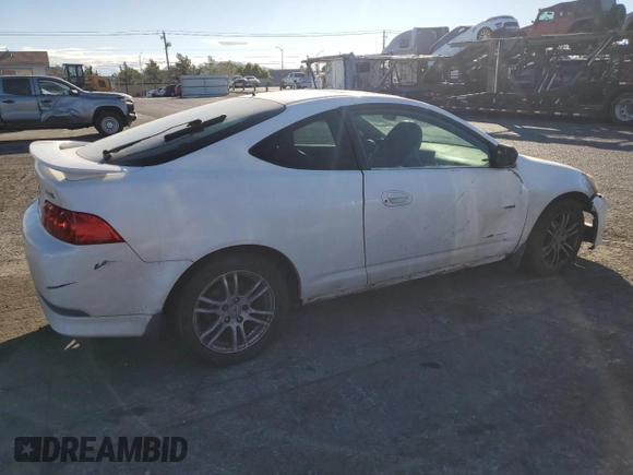 2005 Acura RSX with VIN JH4DC54885S012980, listed as a Copart auction lot 78404074 with 273,664 mi miles and Clean Title. Bid and sale history available at carsss.com. Image 3.