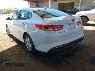 2017 Kia Optima LX with VIN 5XXGT4L34HG152960, listed as a IAAI auction lot 42115041 with 88,595 mi miles. Bid and sale history available at carsss.com. Image 3.