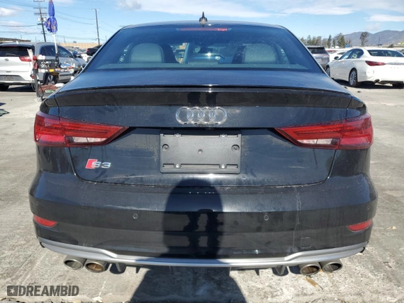 2020 Audi S3 Sedan S line Premium Plus with VIN WAUE1GFF8LA006647, listed as a Copart auction lot 46685285 with 50,633 mi miles and Salvage Title. Bid and sale history available at carsss.com. Image 6.