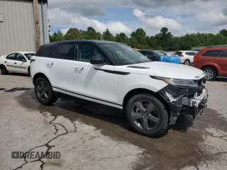 2025 Land Rover Range Rover Velar Dynamic SE with VIN SALYL2EX3SA393252, listed as a Copart auction lot 60701875 with 3,403 mi miles and Salvage title. Bid and sale history available at DreamBid. Image 4.