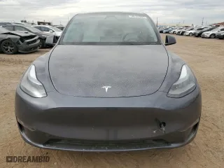 2023 Tesla Model Y Long Range with VIN 7SAYGDEE4PF900781, listed as a Copart auction lot 48164905 with 28,859 mi miles and Salvage Title. Bid and sale history available at carsss.com. Image 5.