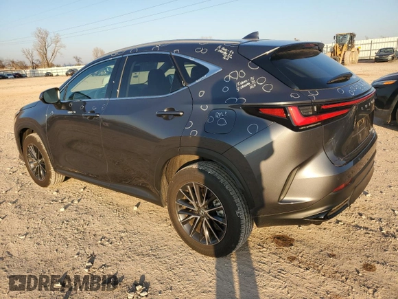 2024 Lexus NX with VIN 2T2GGCEZ3RC052661, listed as a Copart auction lot 86566104 with 10,825 mi miles and Salvage Title. Bid and sale history available at carsss.com. Image 2.