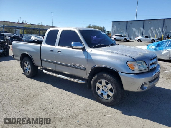 2006 Toyota Tundra SR5 with VIN 5TBRU34186S460862, listed as a Copart auction lot 46499395 with 261,479 mi miles and Salvage Title. Bid and sale history available at carsss.com. Image 4.