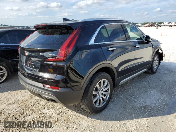 2020 Cadillac XT4 FWD Premium Luxury with VIN 1GYFZCR48LF037512, listed as a Copart auction lot 69783252 with 42,165 mi miles. Bid and sale history available at carsss.com. Image 3.