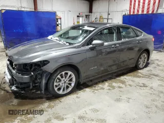 2019 Ford Fusion Hybrid SE with VIN 3FA6P0LU3KR226935, listed as a Copart auction lot 52020695 with 119,153 mi miles and Salvage Title. Bid and sale history available at carsss.com. Image 1.