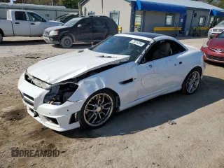 2016 Mercedes-Benz SLK 300 with VIN WDDPK3JA4GF124867, listed as a Copart auction lot 72074294 with 55,792 mi miles and Salvage Title. Bid and sale history available at DreamBid. Image 1.