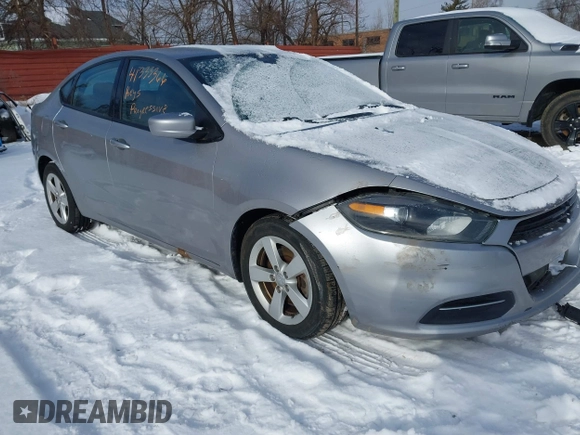 2015 Dodge Dart SXT with VIN 1C3CDFBB4FD132199, listed as a IAAI auction lot 41333366 with 84,504 mi miles and . Bid and sale history available at DreamBid. Image 1.