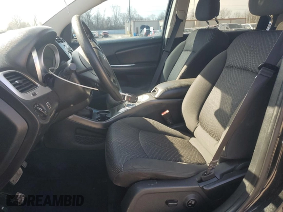 2017 Dodge Journey SXT with VIN 3C4PDCBG1HT526523, listed as a Copart auction lot 49672975 with 164,287 mi miles and Salvage Title. Bid and sale history available at carsss.com. Image 7.