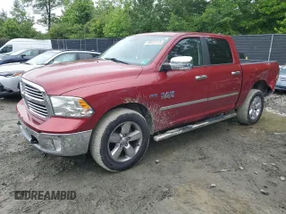 2014 Ram 1500 Big Horn with VIN 1C6RR7LTXES221216, listed as a Copart auction lot 58831215 with 96,083 mi miles and Salvage title. Bid and sale history available at DreamBid. Image 1.