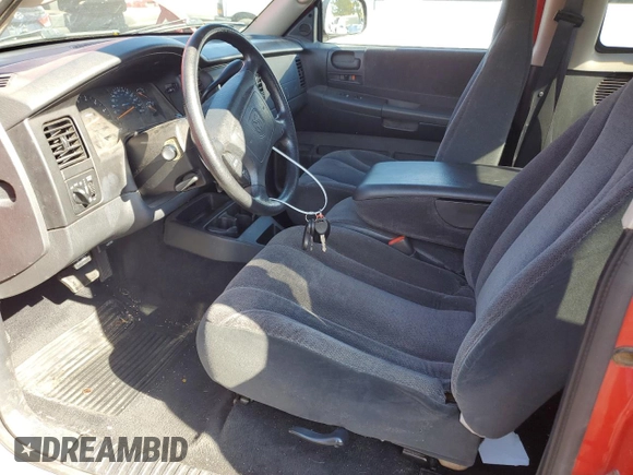 2001 Dodge Dakota Sport with VIN 1B7GG22N61S213300, listed as a Copart auction lot 76581804 with 105,460 mi miles and Salvage Title. Bid and sale history available at carsss.com. Image 7.