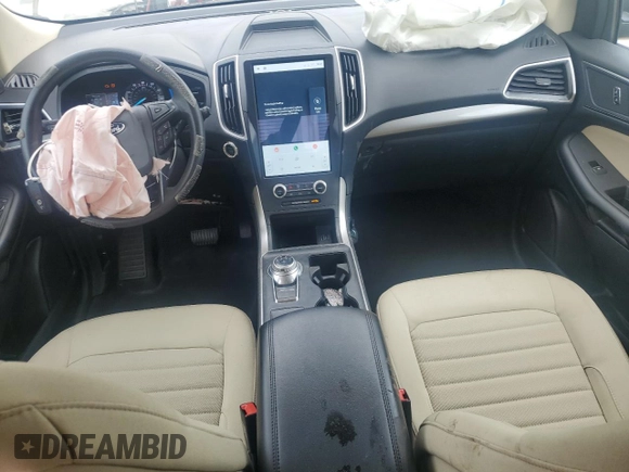 2024 Ford Edge SE with VIN 2FMPK4G99RBA18993, listed as a Copart auction lot 55794535 with 33,372 mi miles and Salvage title. Bid and sale history available at DreamBid. Image 8.