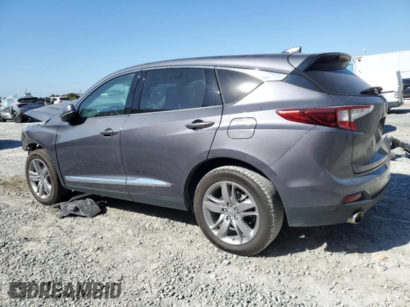 2020 Acura RDX w/Advance Pkg with VIN 5J8TC1H78LL020965, listed as a Copart auction lot 87675995 with 41,661 mi miles and Salvage Title. Bid and sale history available at carsss.com. Image 2.