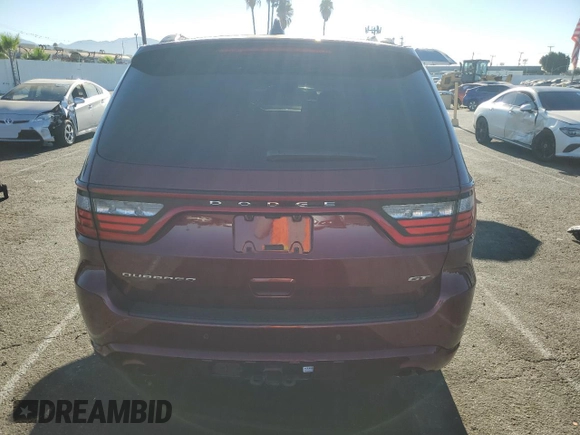 2023 Dodge Durango GT Premium with VIN 1C4RDHDG3PC551923, listed as a Copart auction lot 68006334 with 18,693 mi miles and Salvage title. Bid and sale history available at DreamBid. Image 6.