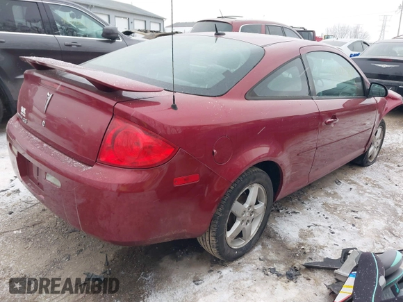 2009 Pontiac G5 with VIN 1G2AS18H197145717, listed as a IAAI auction lot 41407769 with 163,902 mi miles. Bid and sale history available at carsss.com. Image 4.