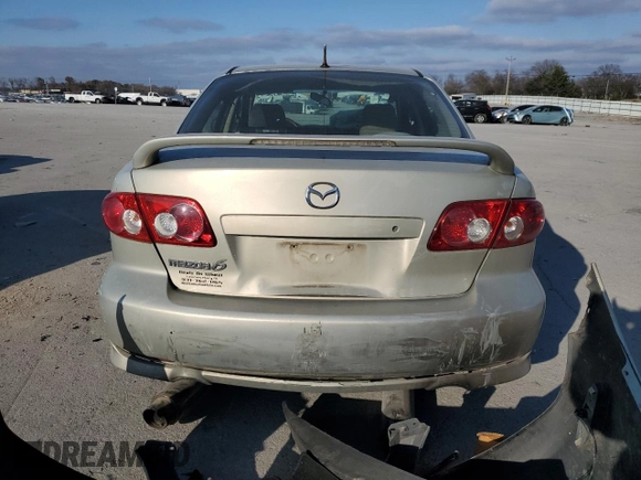 2004 Mazda 6 i with VIN 1YVFP80C345N41805, listed as a Copart auction lot 83388324 with 231,402 mi miles and Salvage Title. Bid and sale history available at DreamBid. Image 6.