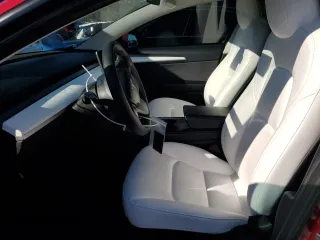 2023 Tesla Model 3 Long Range with VIN 5YJ3E1EB9PF471347, listed as a Copart auction lot 46281835 with Not Provided miles and Salvage Title. Bid and sale history available at DreamBid. Image 7.
