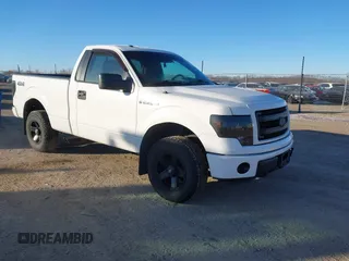 2013 Ford F-150 XL with VIN 1FTMF1EF0DKF50361, listed as a IAAI auction lot 41431876 with 82,849 mi miles. Bid and sale history available at carsss.com. Image 1.