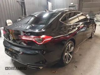 2024 Acura TLX Technology with VIN 19UUB5F41RA000648, listed as a IAAI auction lot 41118831 with 6,916 mi miles and . Bid and sale history available at DreamBid. Image 4.