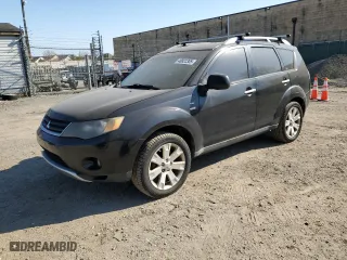 2008 Mitsubishi Outlander XLS with VIN JA4MS41X08Z003416, listed as a Copart auction lot 48822305 with 211,346 mi miles and Clean Title. Bid and sale history available at carsss.com. Image 1.