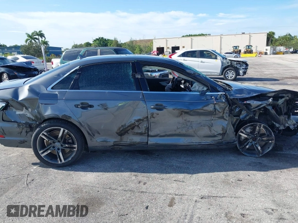 2017 Audi A4 Premium Plus with VIN WAUENAF4XHN038242, listed as a IAAI auction lot 42630736 with 128,823 mi miles and . Bid and sale history available at DreamBid. Image 13.