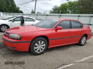 2002 Chevrolet Impala LS z VIN 2G1WH55K829282514, wystawiony jako Copart lot #58561625 z przebiegiem 134 796 mil mil oraz Szkoda całkowita • Salvage title. Historia ofert i sprzedaży dostępna na DreamBid. Obrazek 1.