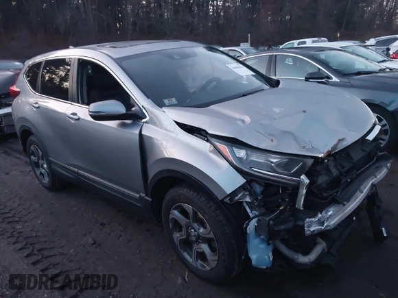 2017 Honda CR-V EX-L with VIN 5J6RW2H84HL025483, listed as a IAAI auction lot 41084641 with 102,146 mi miles. Bid and sale history available at carsss.com. Image 1.