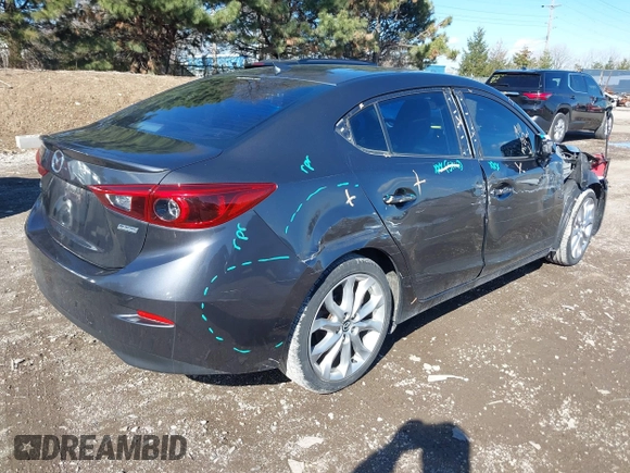 2014 Mazda 3 S Touring with VIN JM1BM1V37E1144331, listed as a IAAI auction lot 41880673 with 102,963 mi miles and . Bid and sale history available at DreamBid. Image 4.