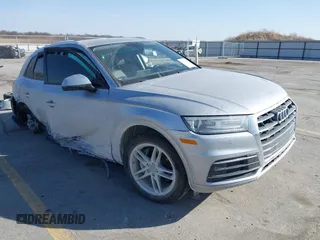 2018 Audi Q5 Premium with VIN WA1ANAFY4J2118996, listed as a IAAI auction lot 41798898 with 136,252 mi miles and . Bid and sale history available at DreamBid. Image 1.