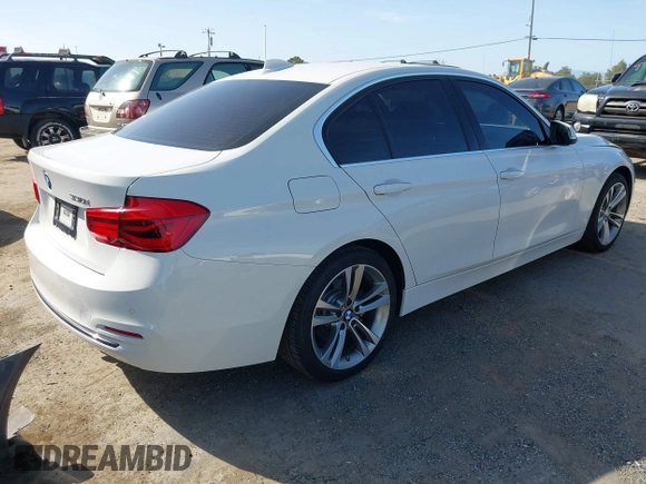 2017 BMW 3 Series 330i with VIN WBA8B9C55HK675882, listed as a IAAI auction lot 42004613 with 94,359 mi miles and . Bid and sale history available at DreamBid. Image 4.