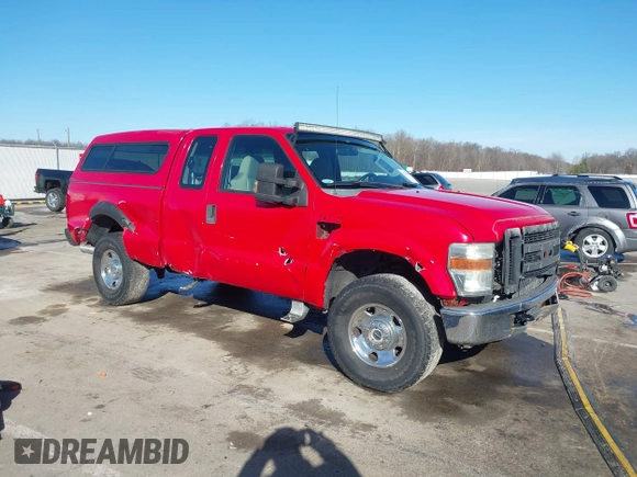 2008 Ford Super Duty F-250 SRW XL with VIN 1FTSX21R68EB61058, listed as a IAAI auction lot 41519690 with 159,697 mi miles. Bid and sale history available at carsss.com. Image 1.