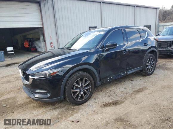 2017 Mazda CX-5 Grand Touring with VIN JM3KFBDL2H0197831, listed as a Copart auction lot 43150335 with 126,847 mi miles and Salvage Title. Bid and sale history available at carsss.com. Image 1.