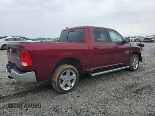 2019 Ram 1500 Big Horn z VIN 1C6RR7LT7KS632424, wystawiony jako Copart lot #58861105 z przebiegiem 82 390 mil mil oraz Czysty tytuł • Clean title. Historia ofert i sprzedaży dostępna na DreamBid. Obrazek 3.