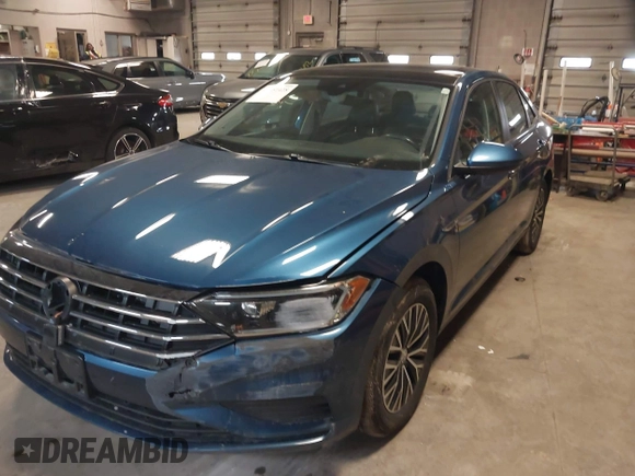 2019 Volkswagen Jetta SEL z VIN 3VWE57BU2KM116717, wystawiony jako IAAI lot #41951428 z przebiegiem 85 791 mil mil oraz . Historia ofert i sprzedaży dostępna na DreamBid. Obrazek 17.