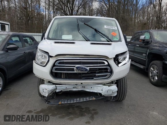 2018 Ford Transit with VIN 1FTYR1ZM1JKB16981, listed as a Copart auction lot 45949915 with 229,460 mi miles and Salvage title. Bid and sale history available at DreamBid. Image 5.