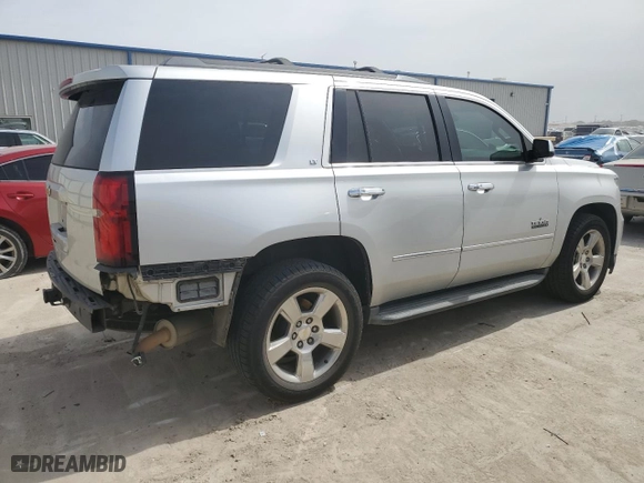 2015 Chevrolet Tahoe LT with VIN 1GNSCBKC3FR630836, listed as a Copart auction lot 48067655 with 140,369 mi miles and Salvage Title. Bid and sale history available at carsss.com. Image 3.