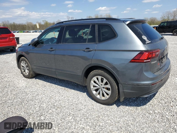 2018 Volkswagen Tiguan S with VIN 3VV0B7AX0JM111971, listed as a Copart auction lot 54485955 with 98,716 mi miles and Salvage Title. Bid and sale history available at DreamBid. Image 2.