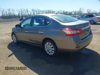2015 Nissan Sentra SV with VIN 3N1AB7AP2FY243197, listed as a IAAI auction lot 41823476 with 66,736 mi miles and . Bid and sale history available at DreamBid. Image 3.