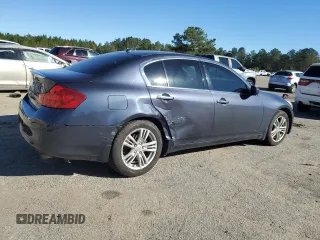 2011 Infiniti G25 x with VIN JN1DV6AR4BM650046, listed as a Copart auction lot 81467744 with 113,695 mi miles and Salvage Title. Bid and sale history available at DreamBid. Image 3.