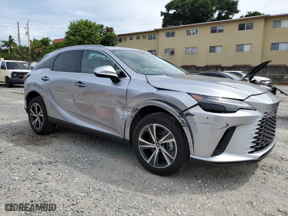 2024 Lexus RX with VIN JTJCHMAA5R2017881, listed as a Copart auction lot 72319664 with 12542 miles and Salvage Title. Bid and sale history available at carsss.com. Image 4.