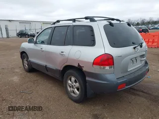 2006 Hyundai Santa Fe GLS with VIN KM8SC13E96U038613, listed as a IAAI auction lot 41871317 with 151,892 mi miles. Bid and sale history available at carsss.com. Image 3.