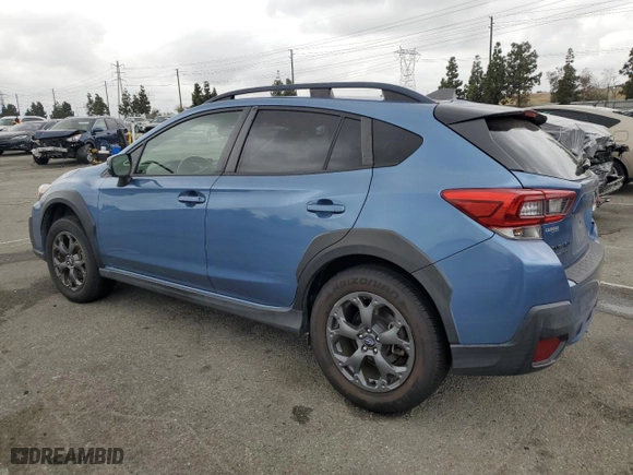 2021 Subaru Crosstrek Sport with VIN JF2GTHSC8MH238991, listed as a Copart auction lot 53547075 with 30,854 mi miles and Salvage Title. Bid and sale history available at carsss.com. Image 2.